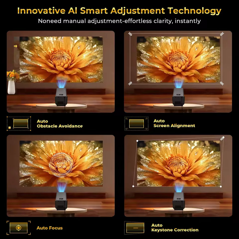 LynCast X7AR Projektor – Kinoerlebnis in 8K für Ihr Zuhause