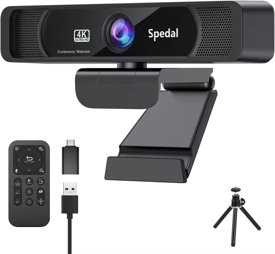 Spedal 931 HD Webcam – 4K Streaming mit Weitwinkel